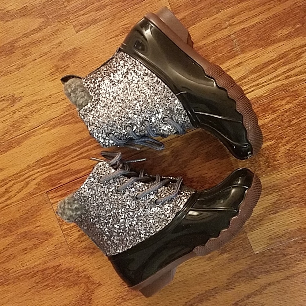 🔥🔥Jessica Carlyle glitter rain boots - Picture 2 of 8